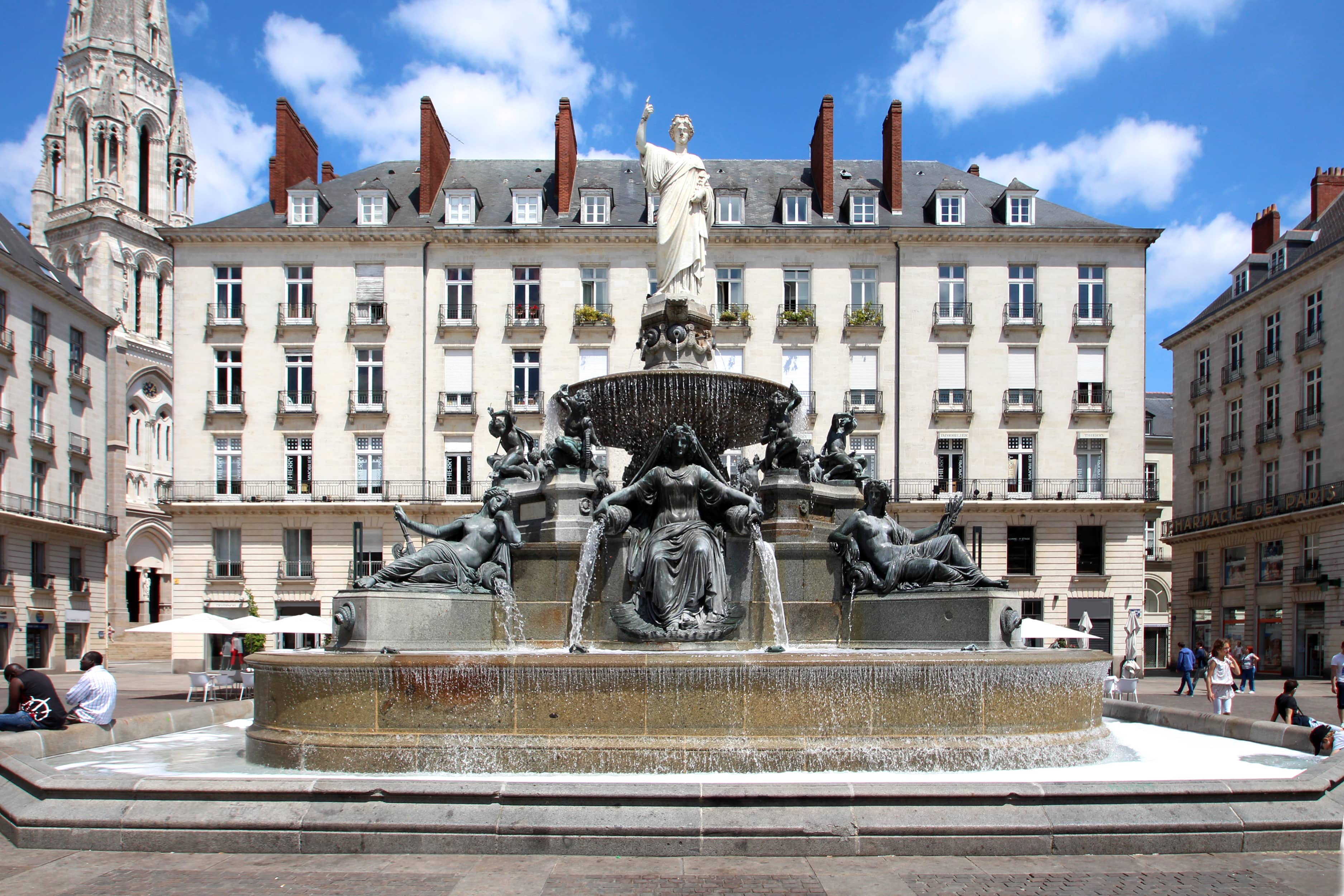 Place Royale à Nantes