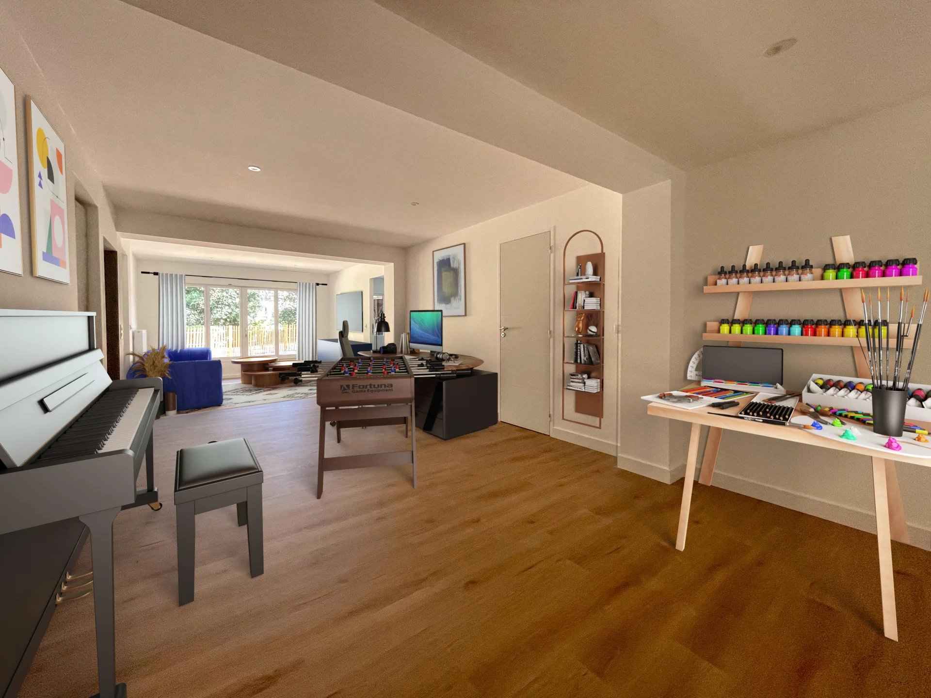Maison avec grands volumes LA BAULE