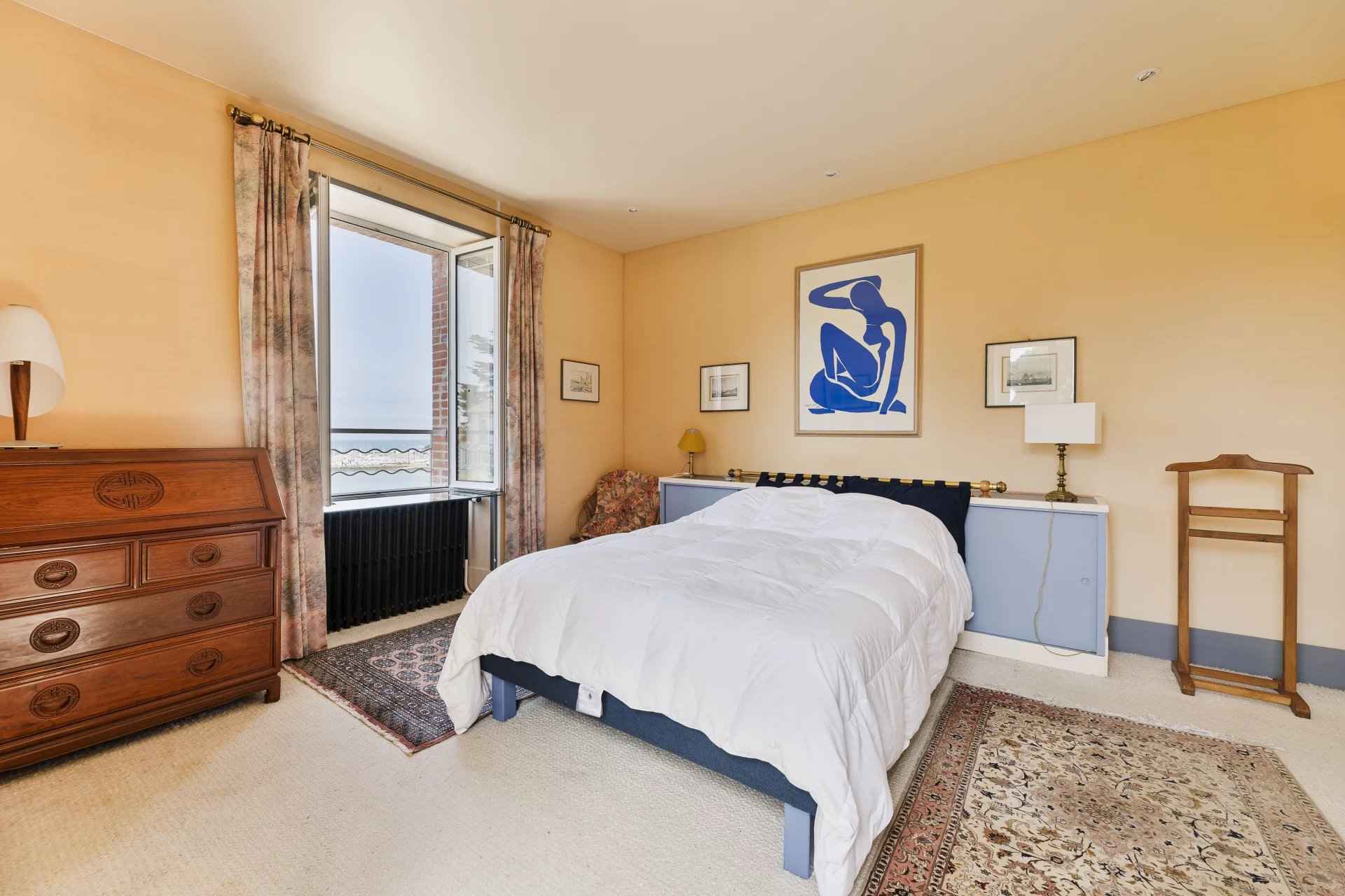 Chambre avec vue sur mer à Pornic