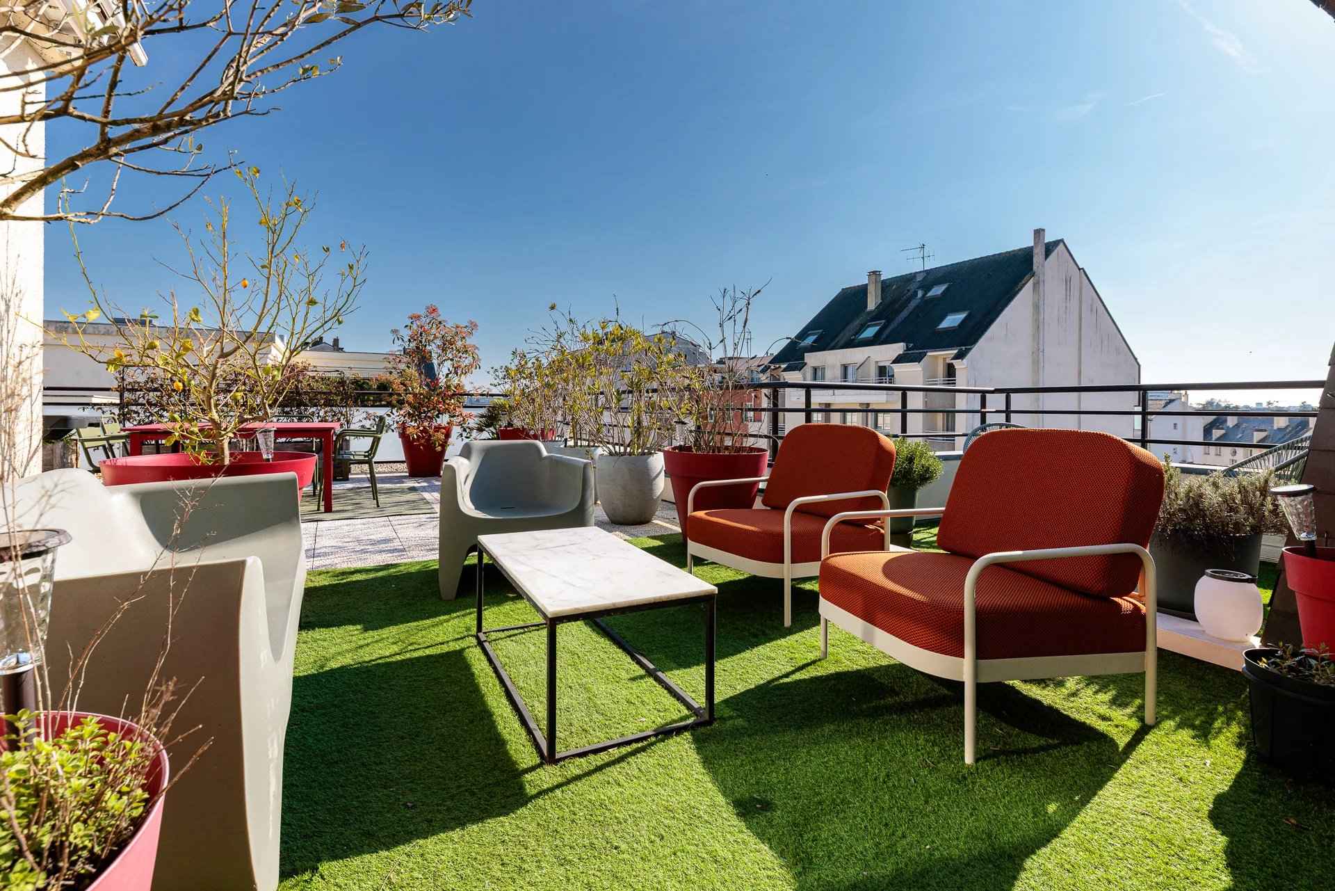 Appartement terrasse dernier étage Nantes 