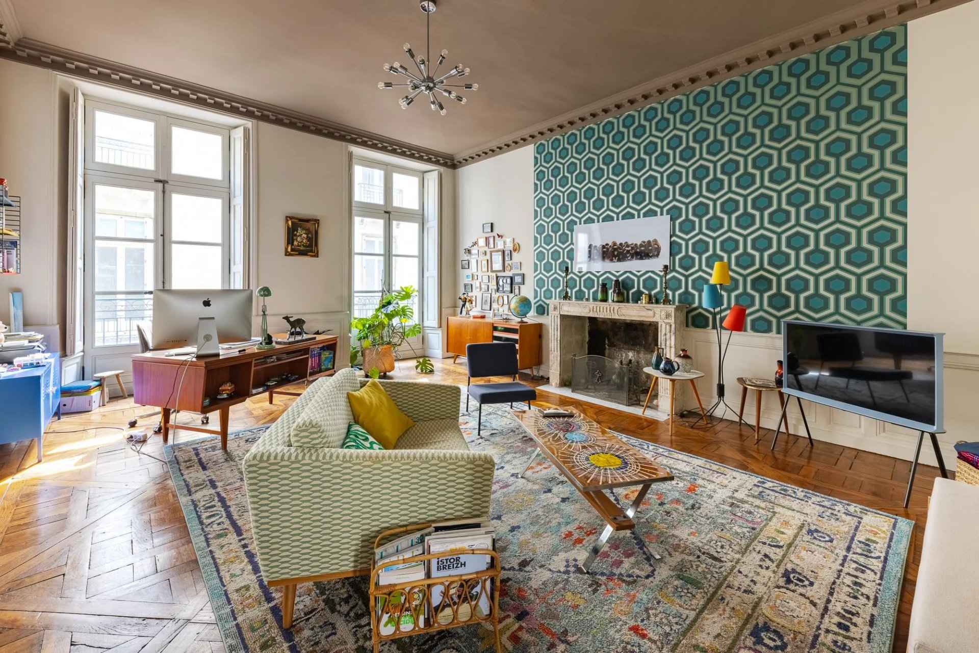 Bel appartement lumineux Nantes Graslin 