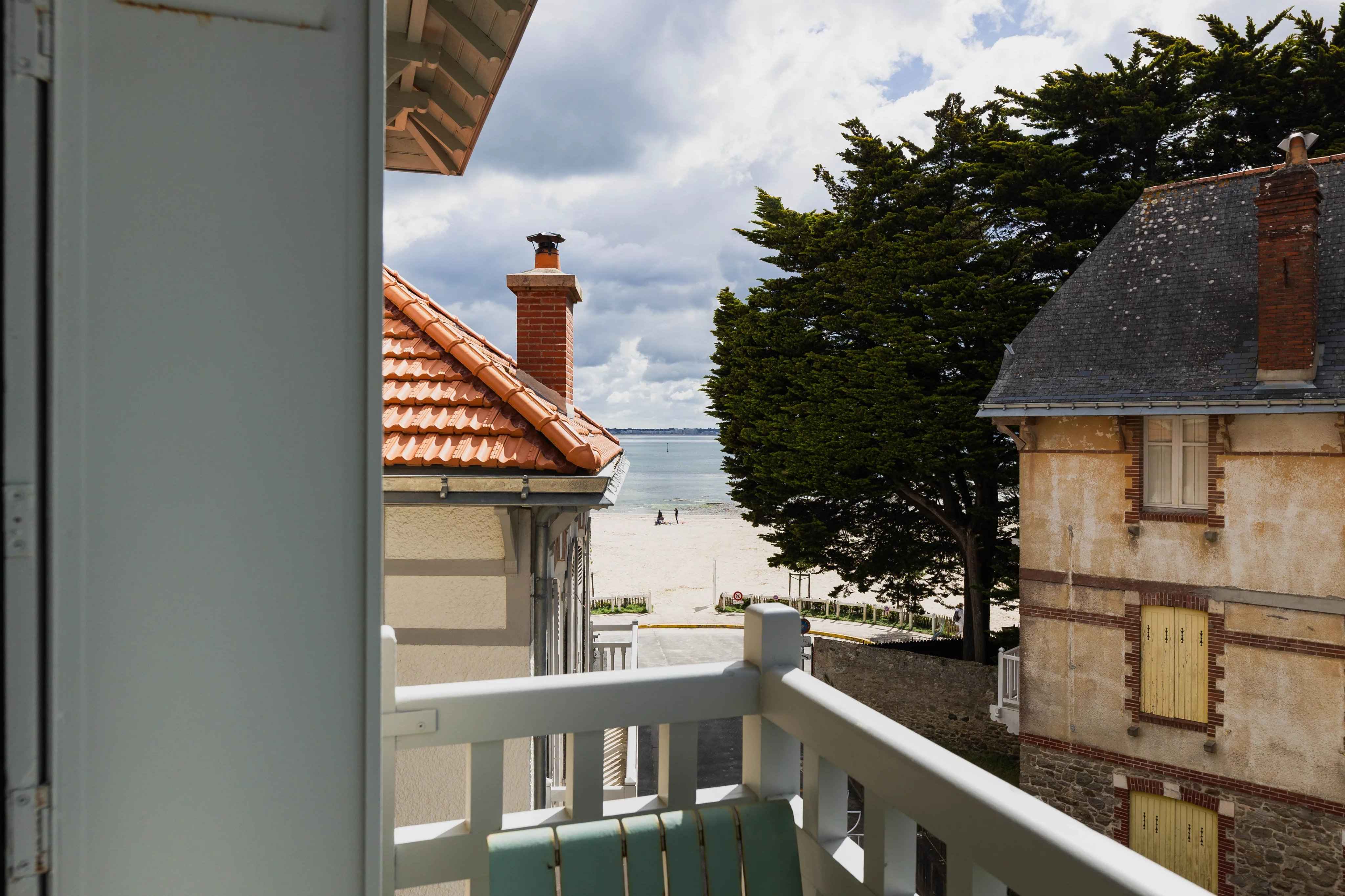 Balcon vu mer au Pouliguen