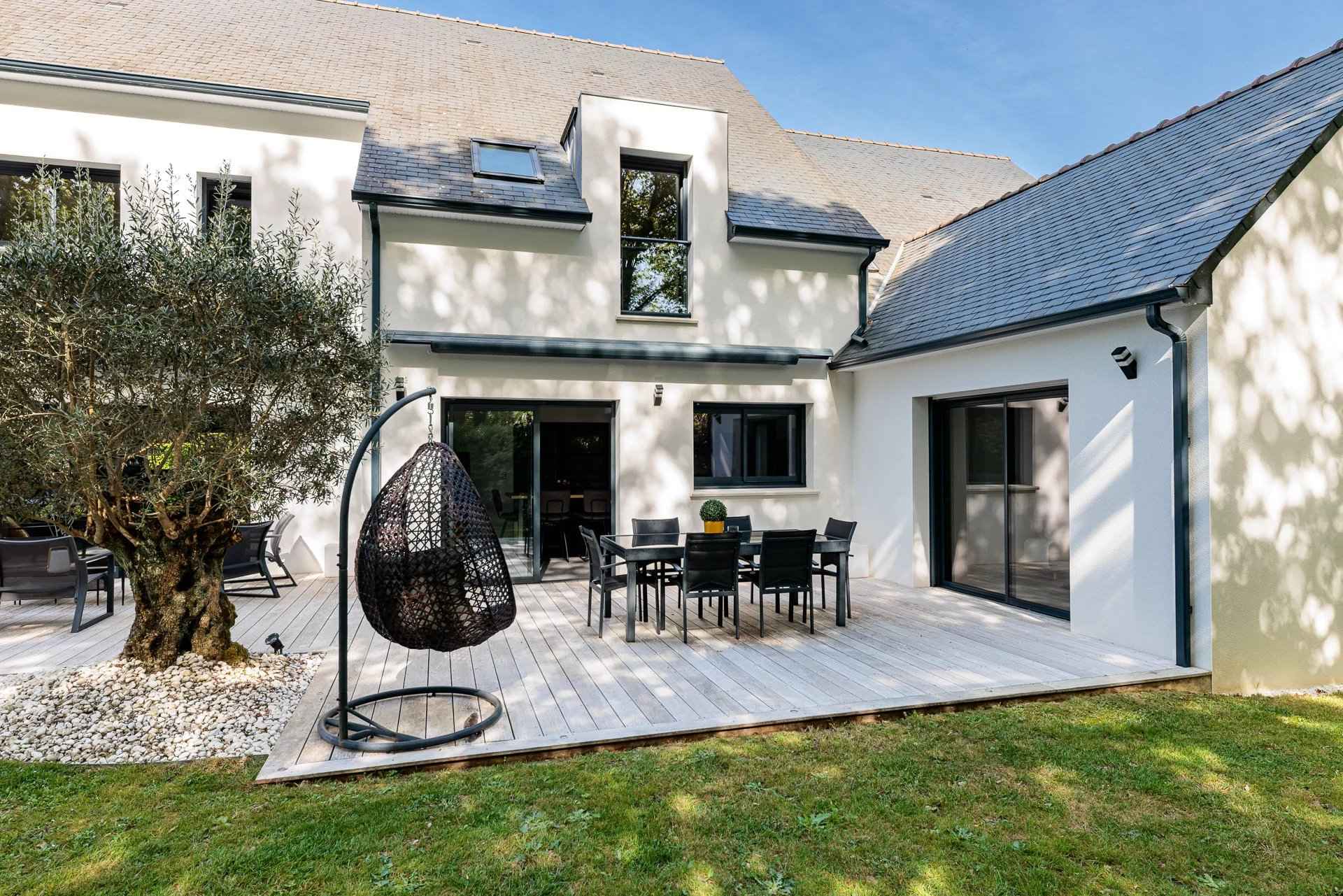 Maison Carquefou jardin paysager 