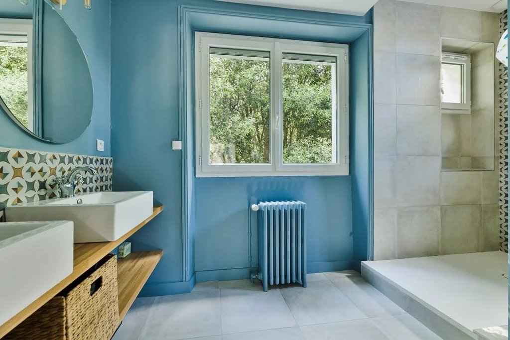 Salle de bains rénovée La Baule Les Pins