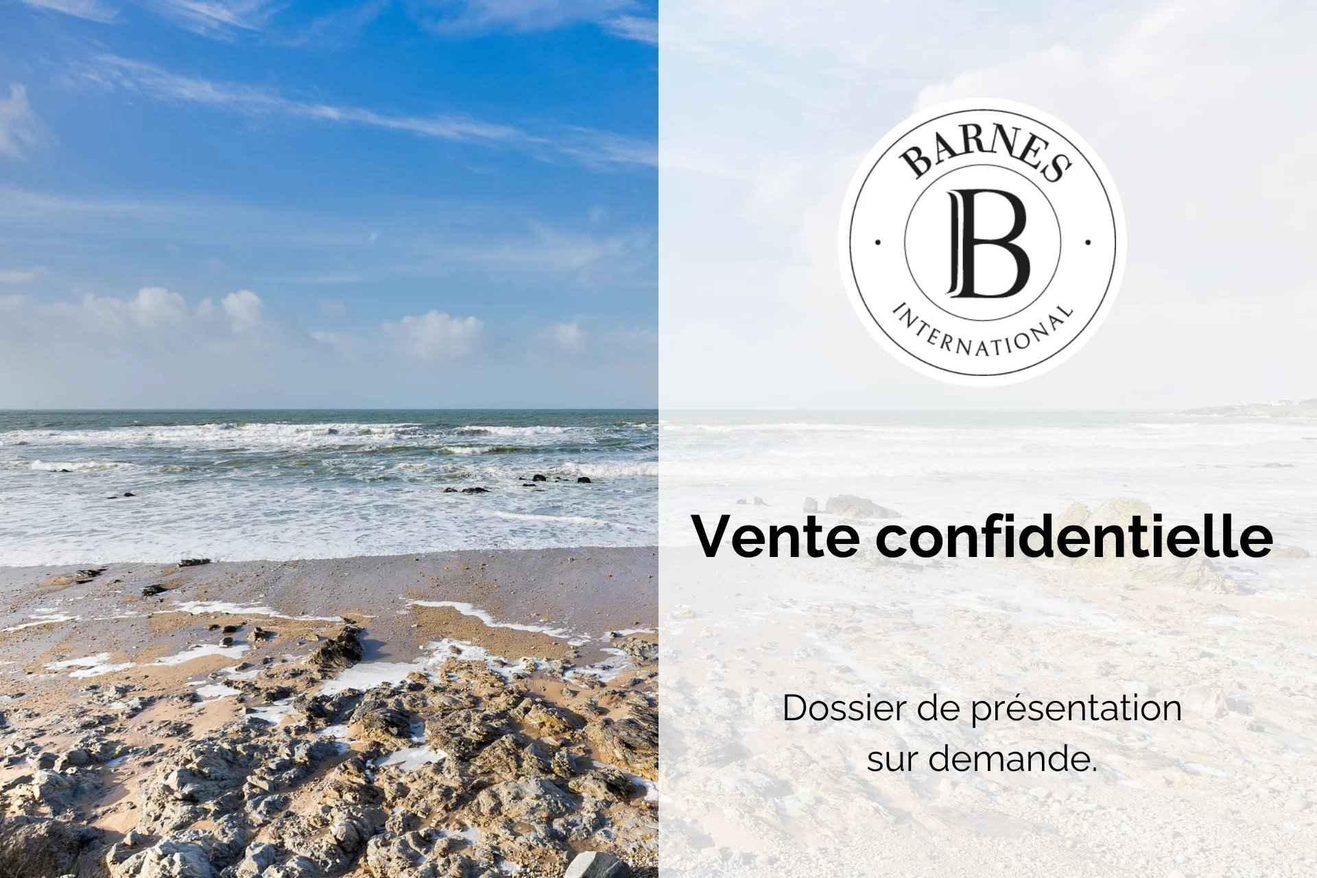 Villa à vendre face à la mer BATZ SUR MER