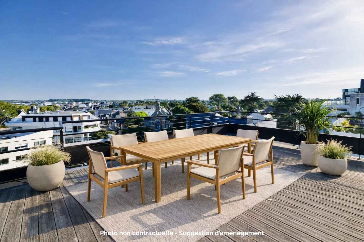 Vue dégagée La Baule