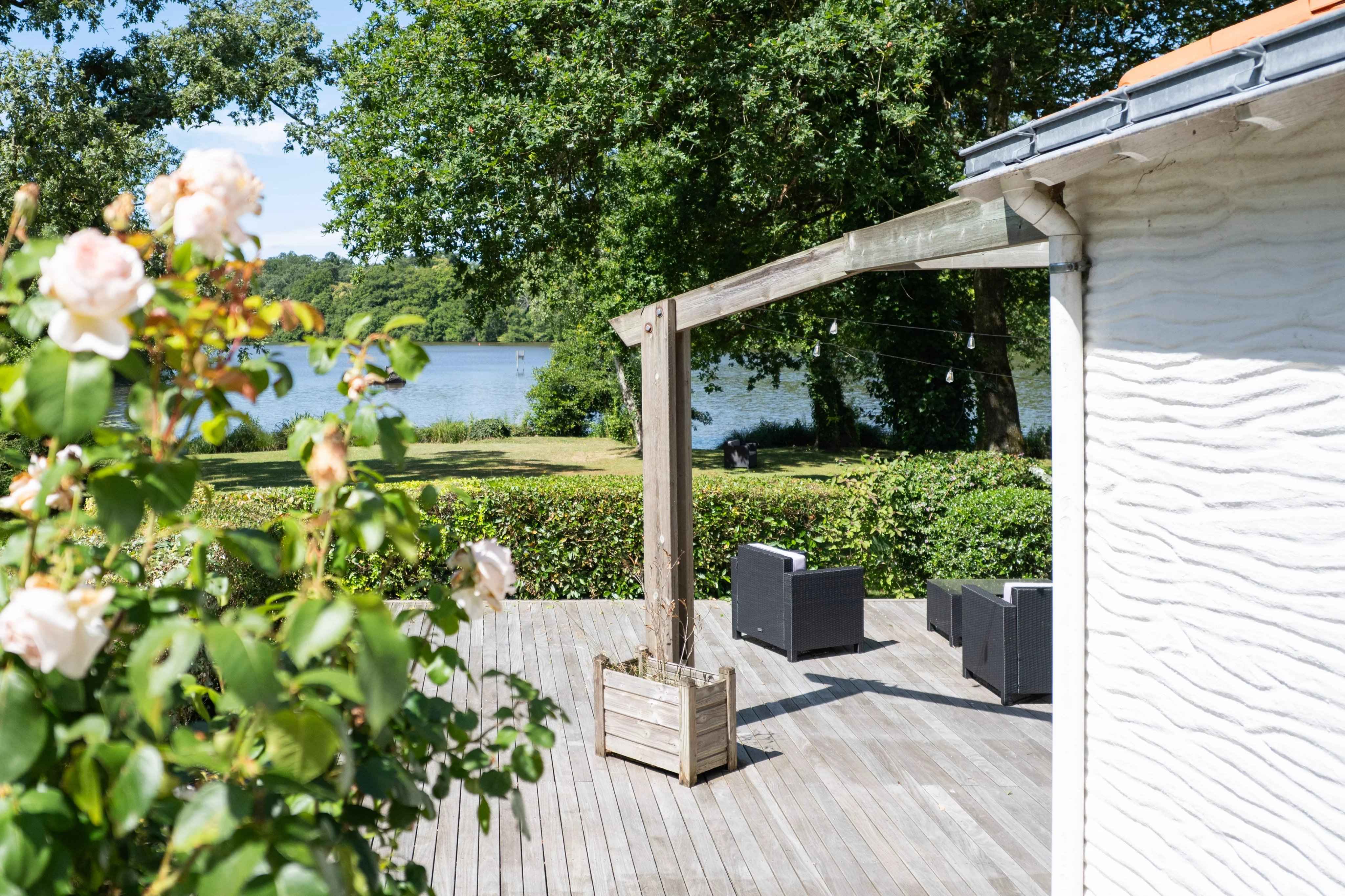Maison terrasse accès direct à l'Erdre Sucé