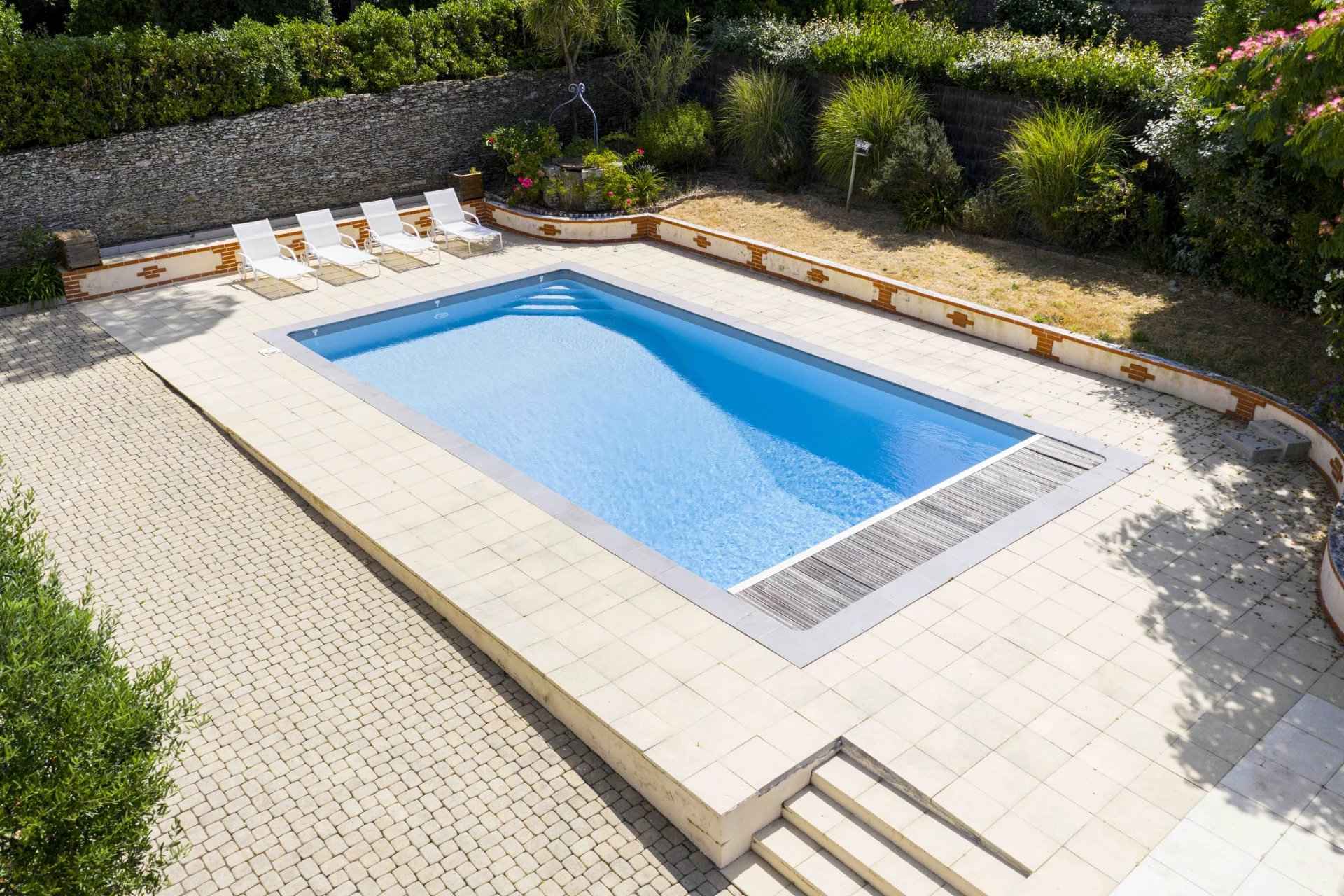 Piscine sans vis-à-vis Pornic
