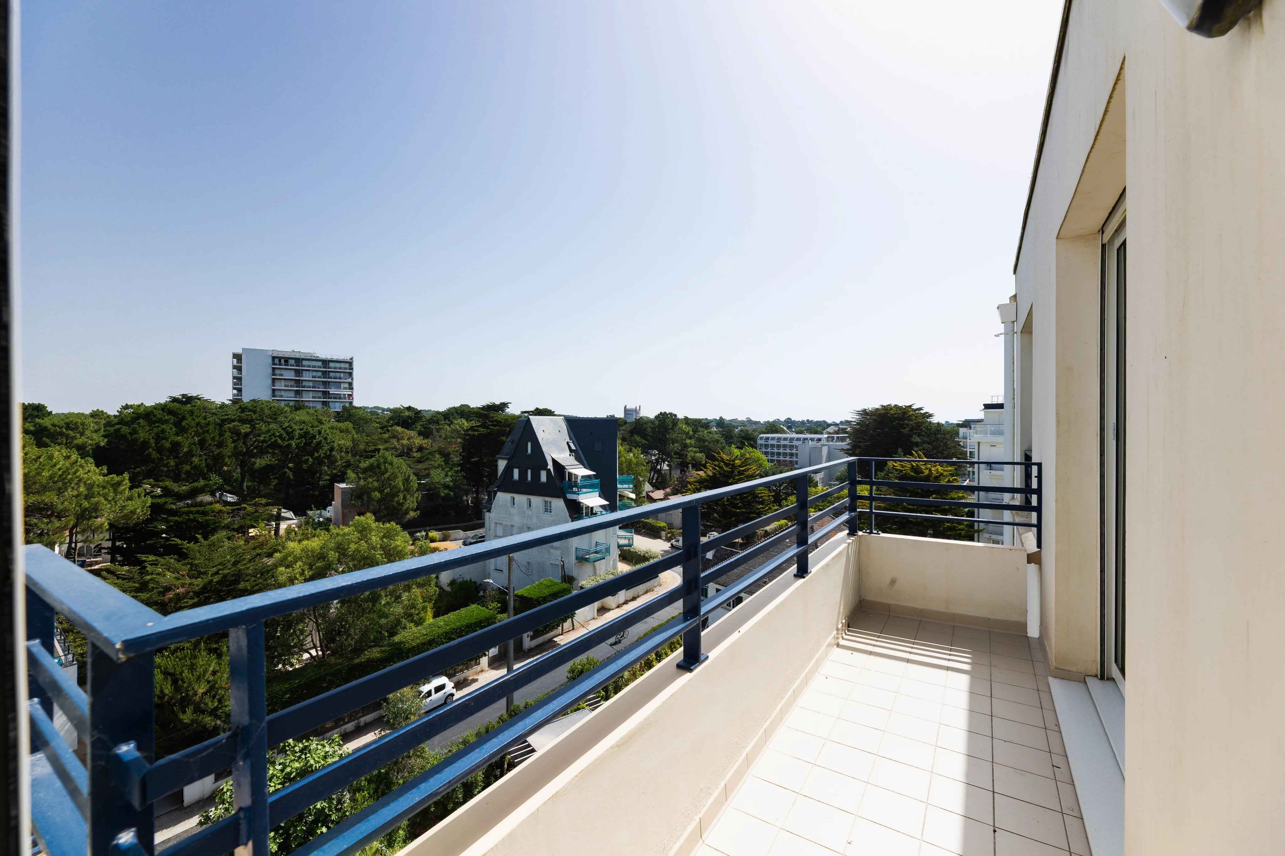 Vue sur la canopée La Baule