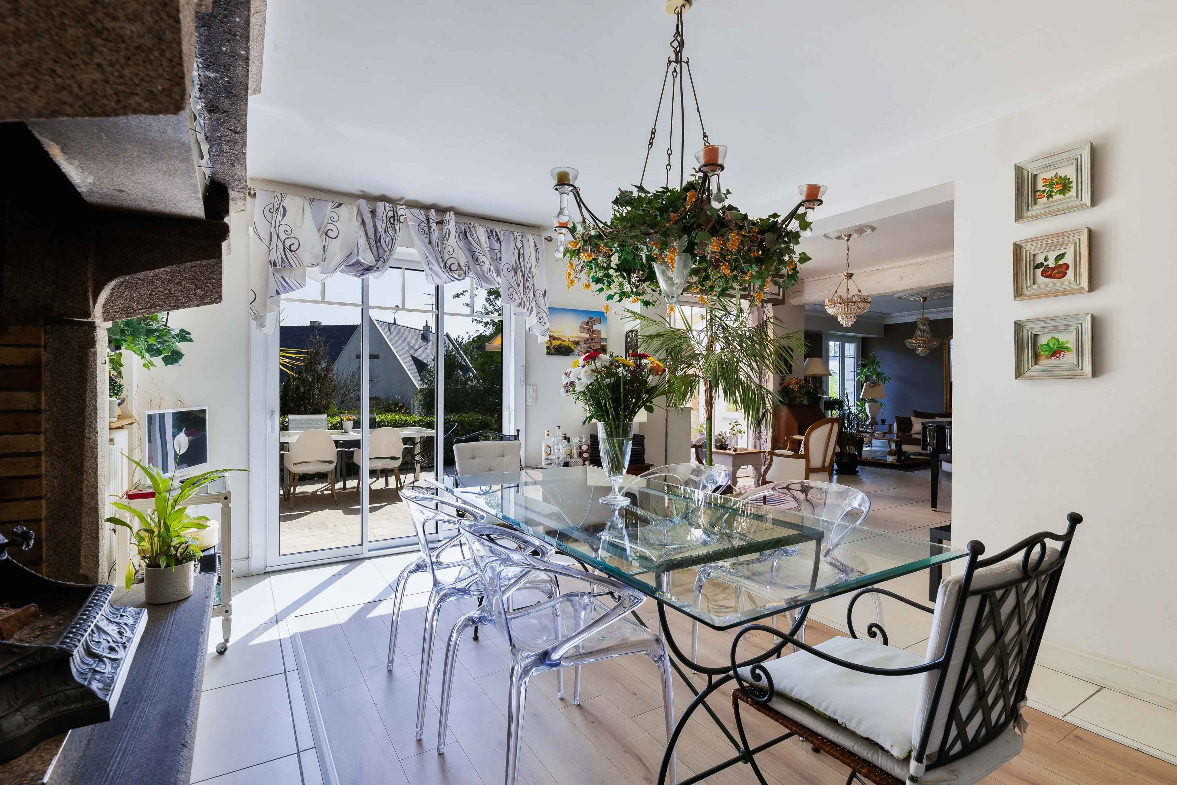 Salon ouvert sur jardin Pornichet