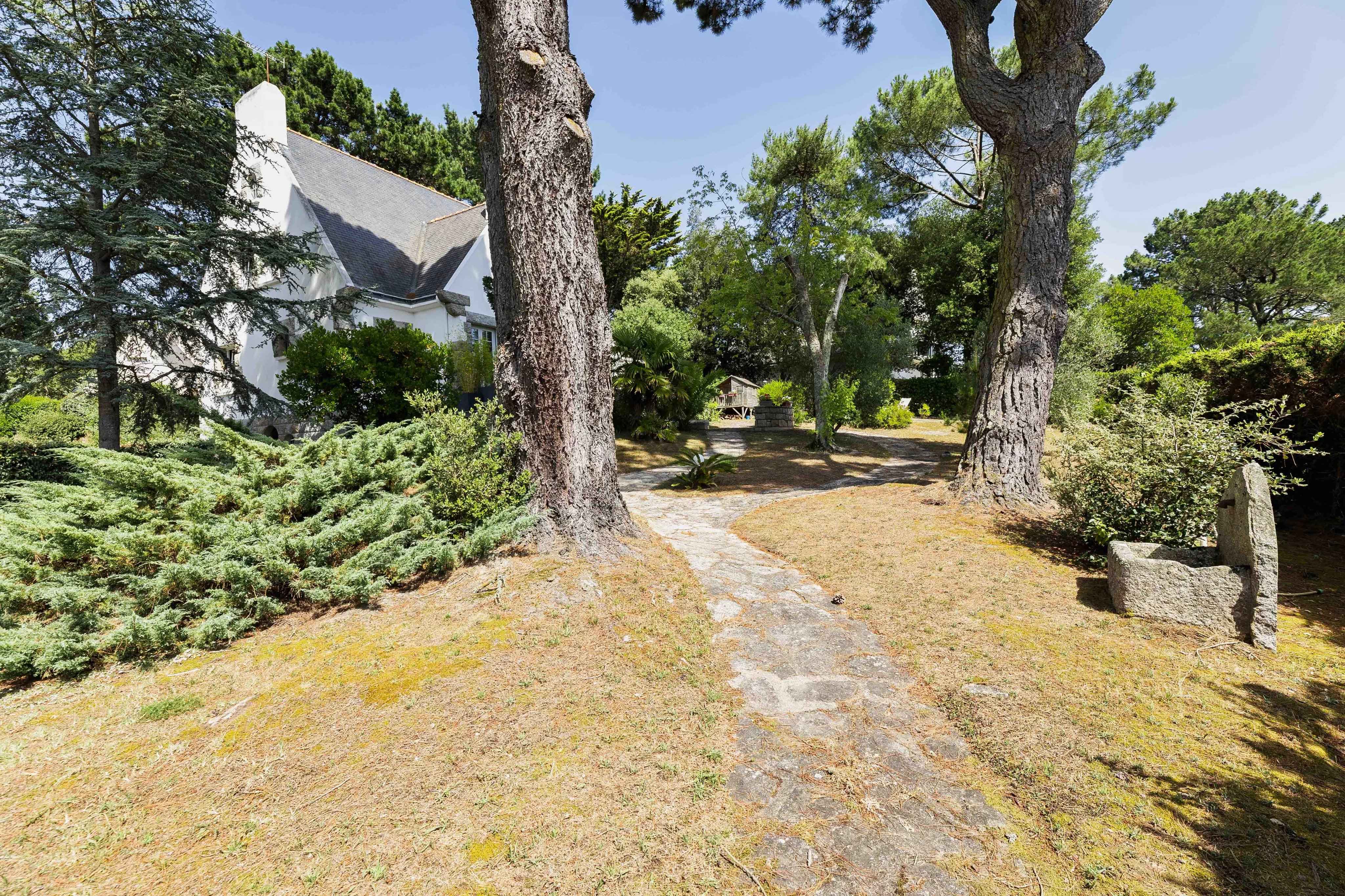Joli parc arboré Pornichet