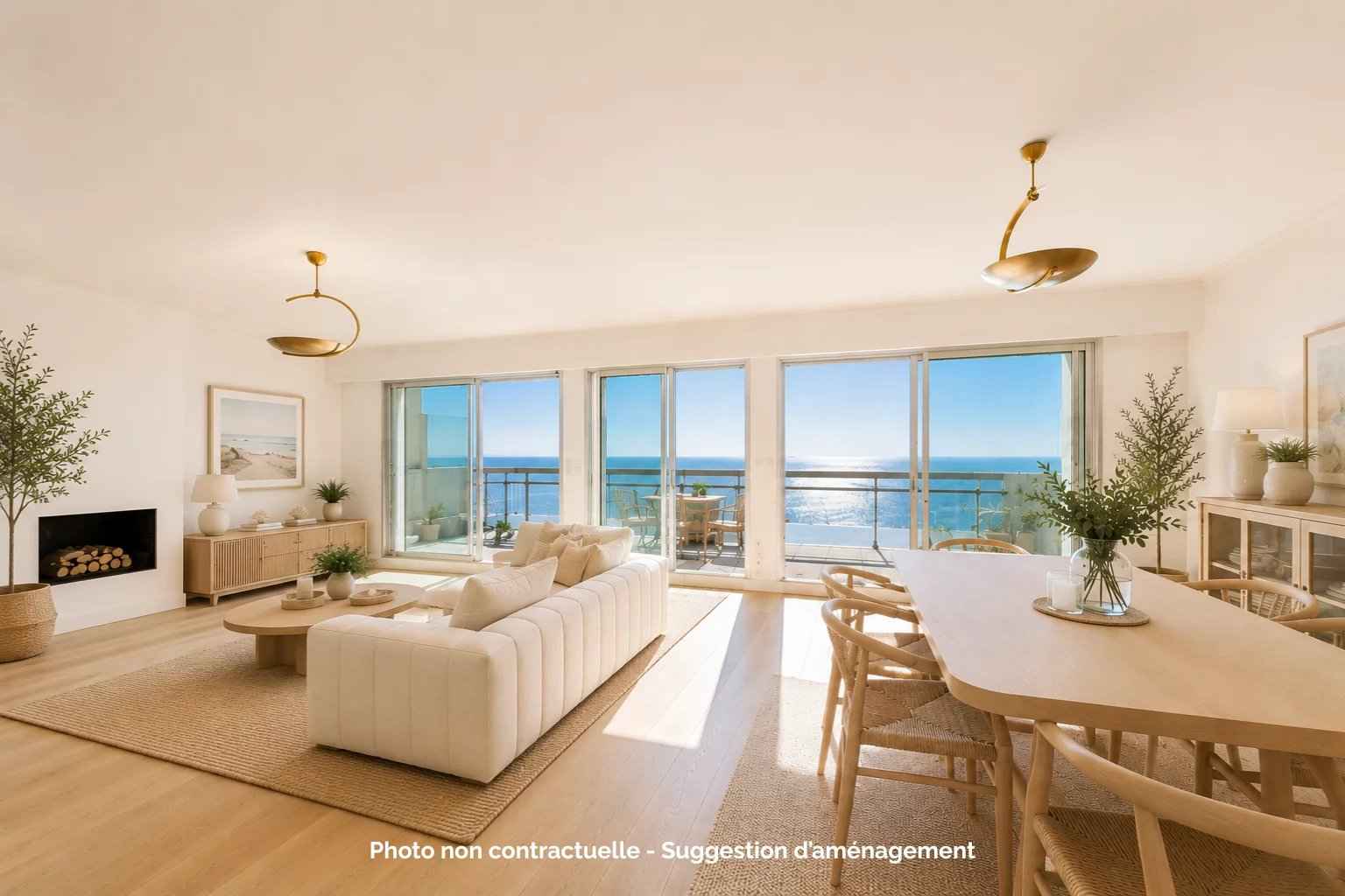 Appartement face à la mer LA BAULE