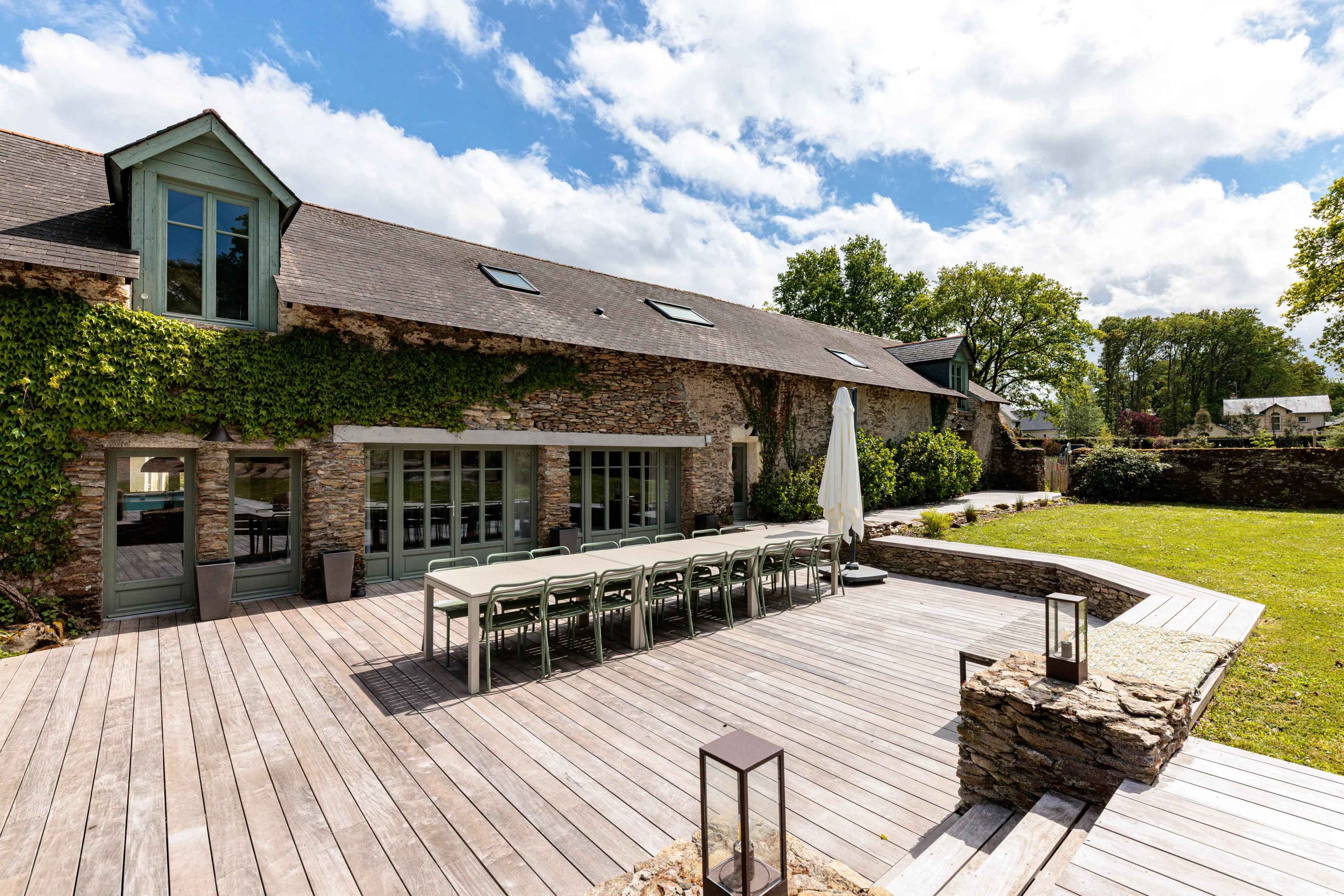 Manoir location saisonnière investir Nantes 