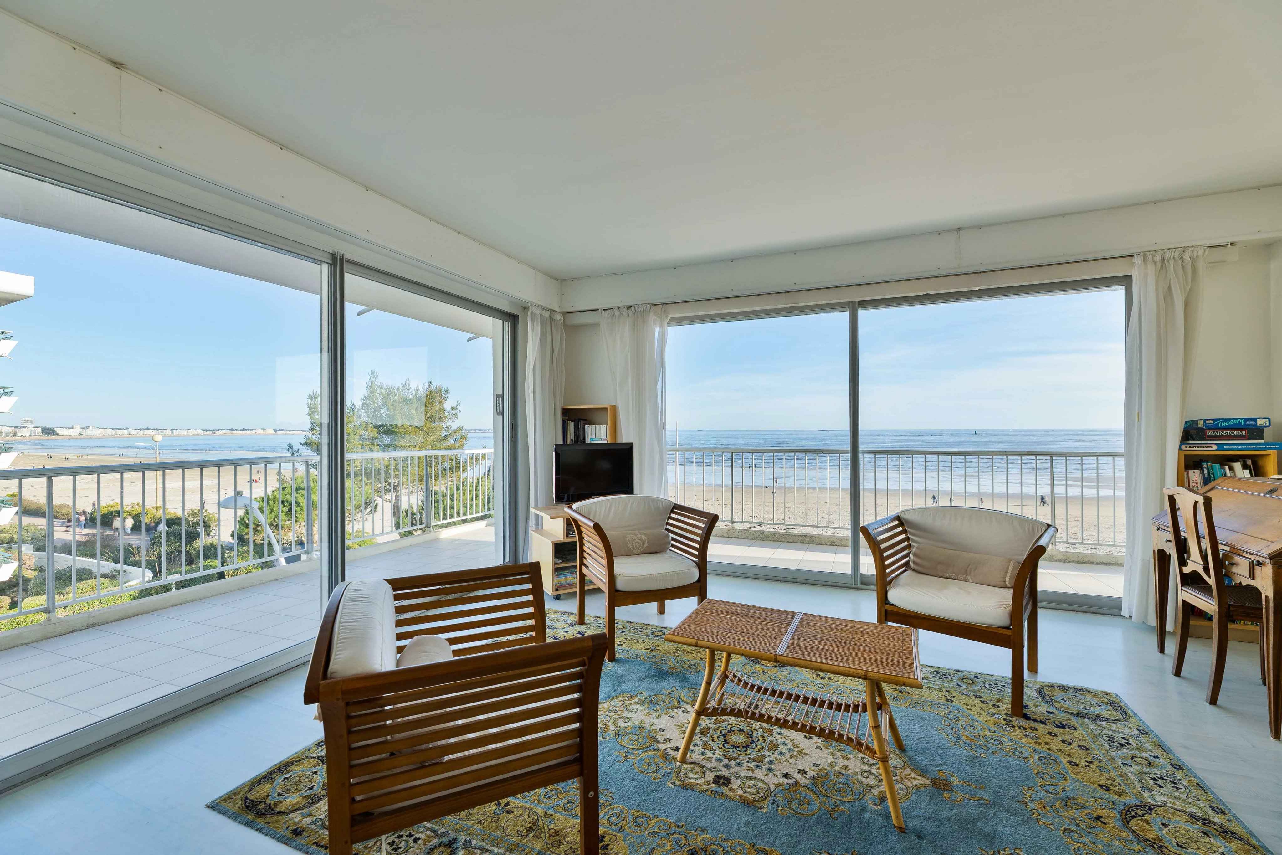 Appartement face mer