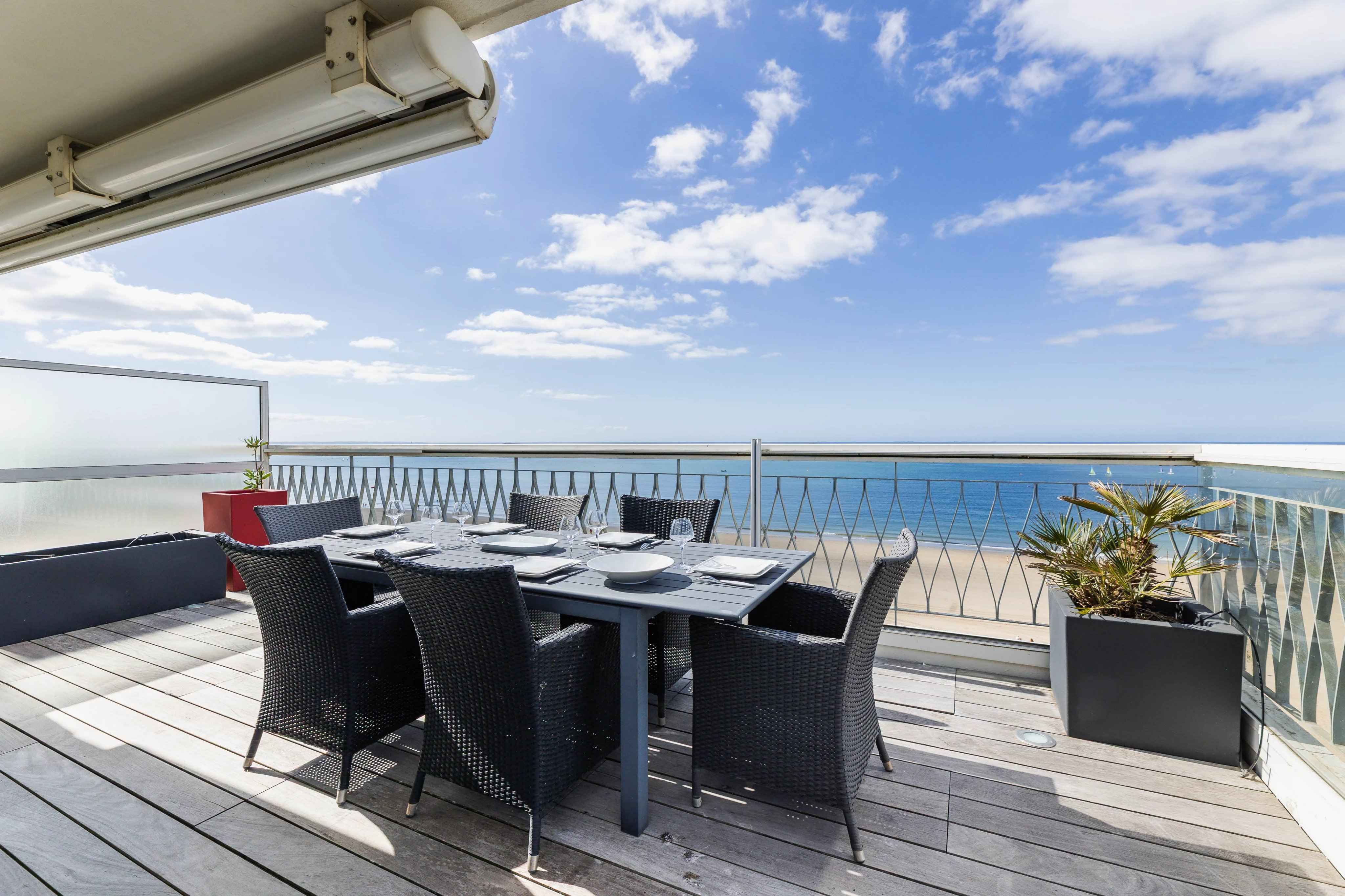 Appartement avec grande terrasse La Baule