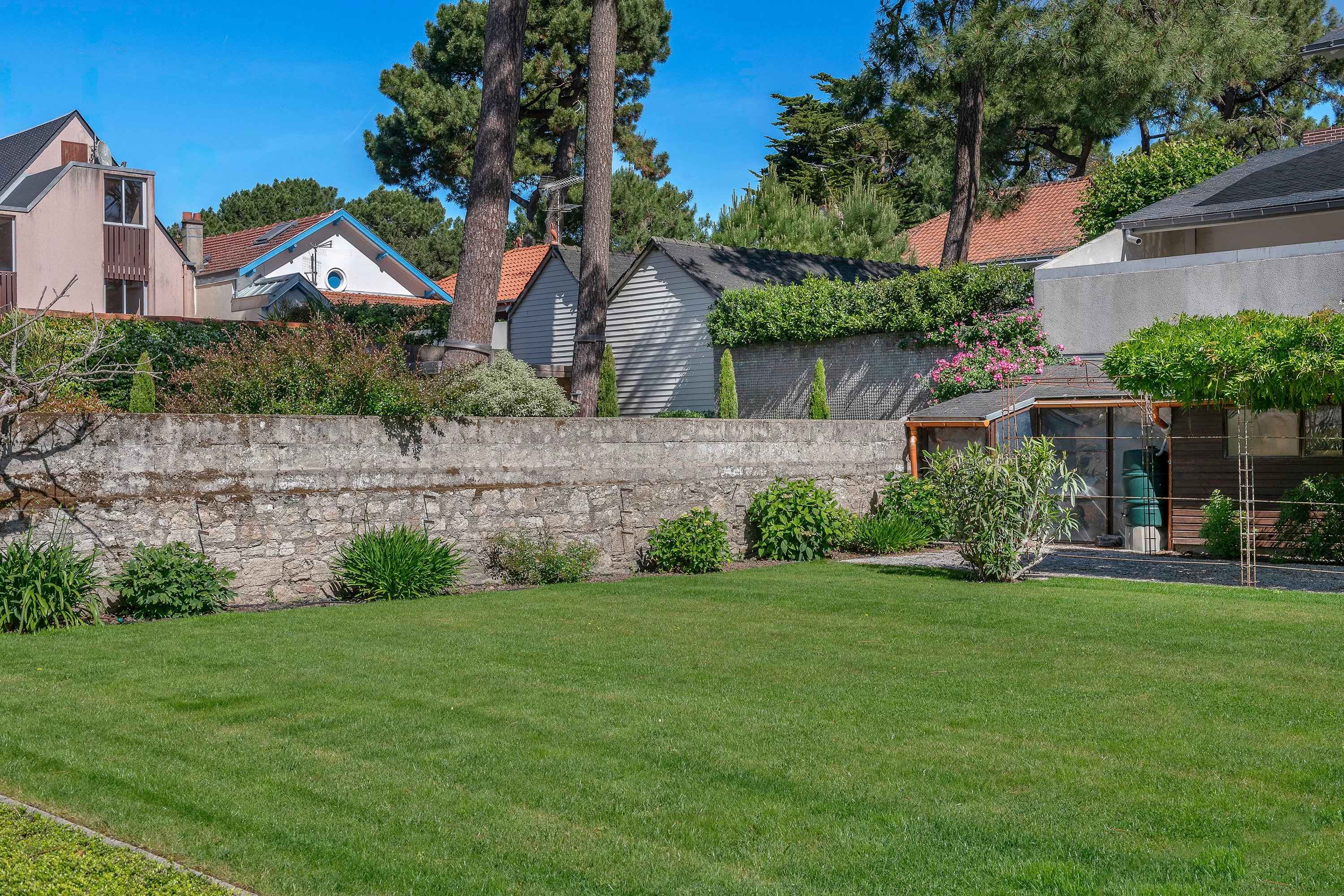 Grand jardin paysagé La Baule