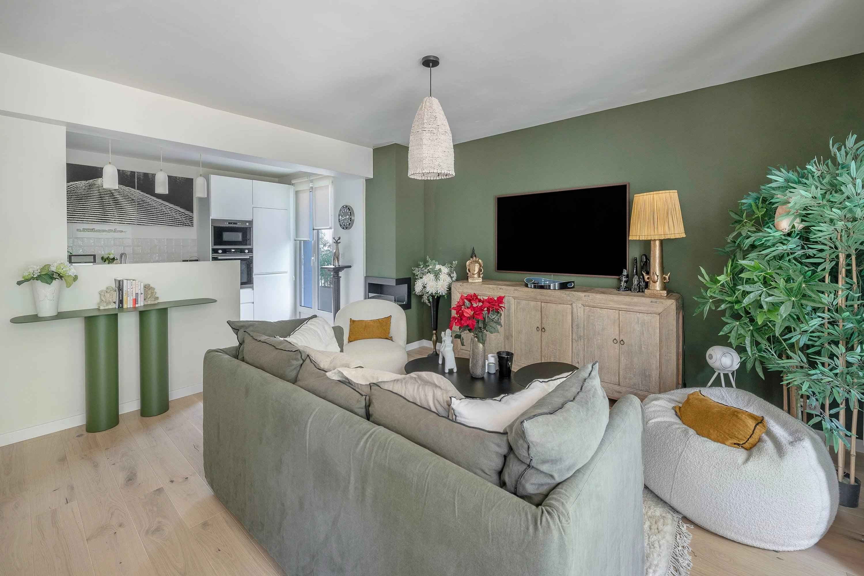 Appartement rénové de 77 m²