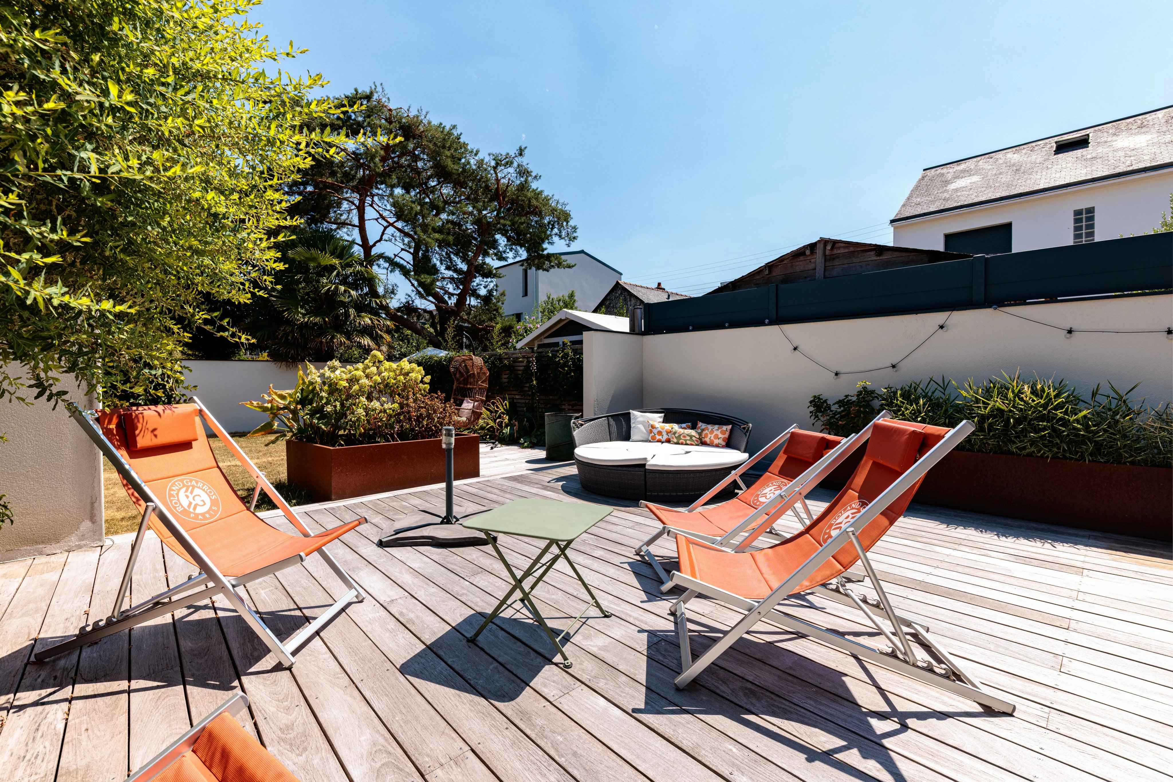 Maison avec terasse bien exposée Nantes 