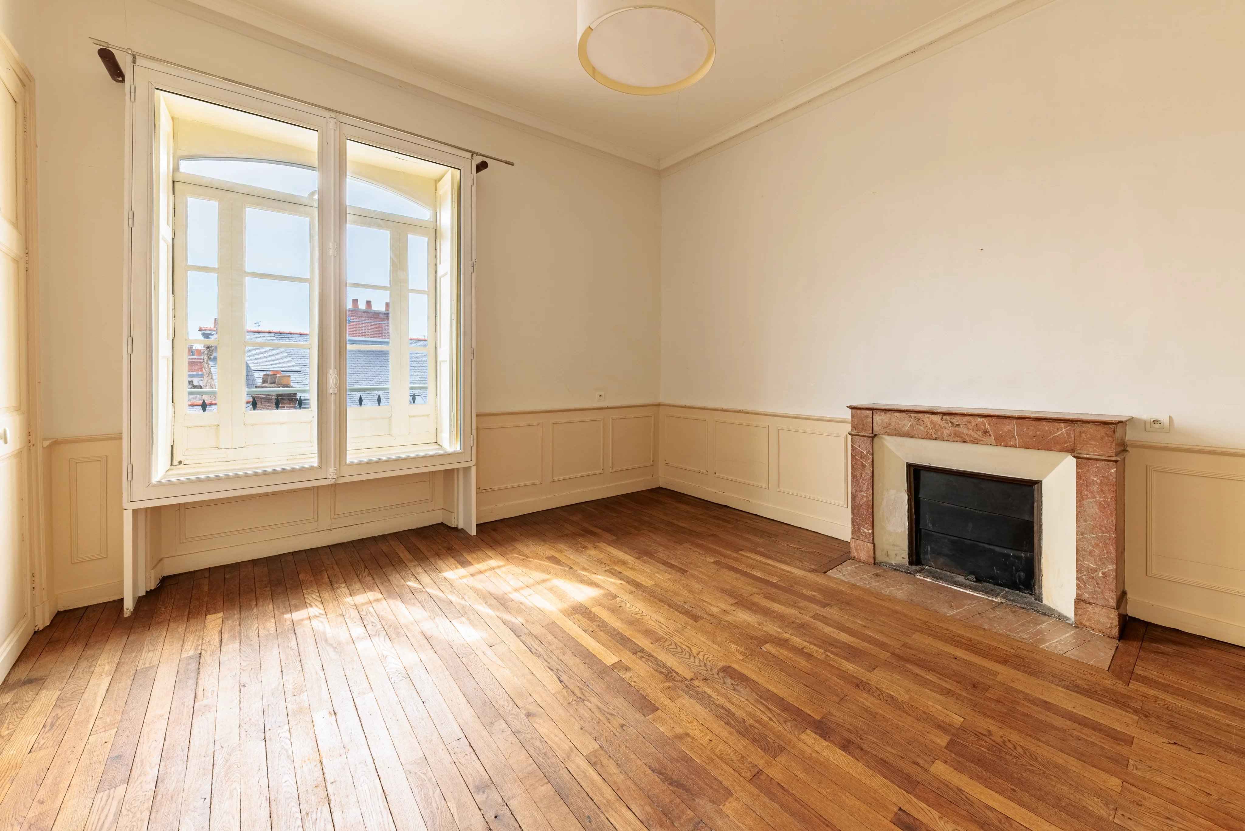 Appartement haussmannien Nantes beaux quartiers