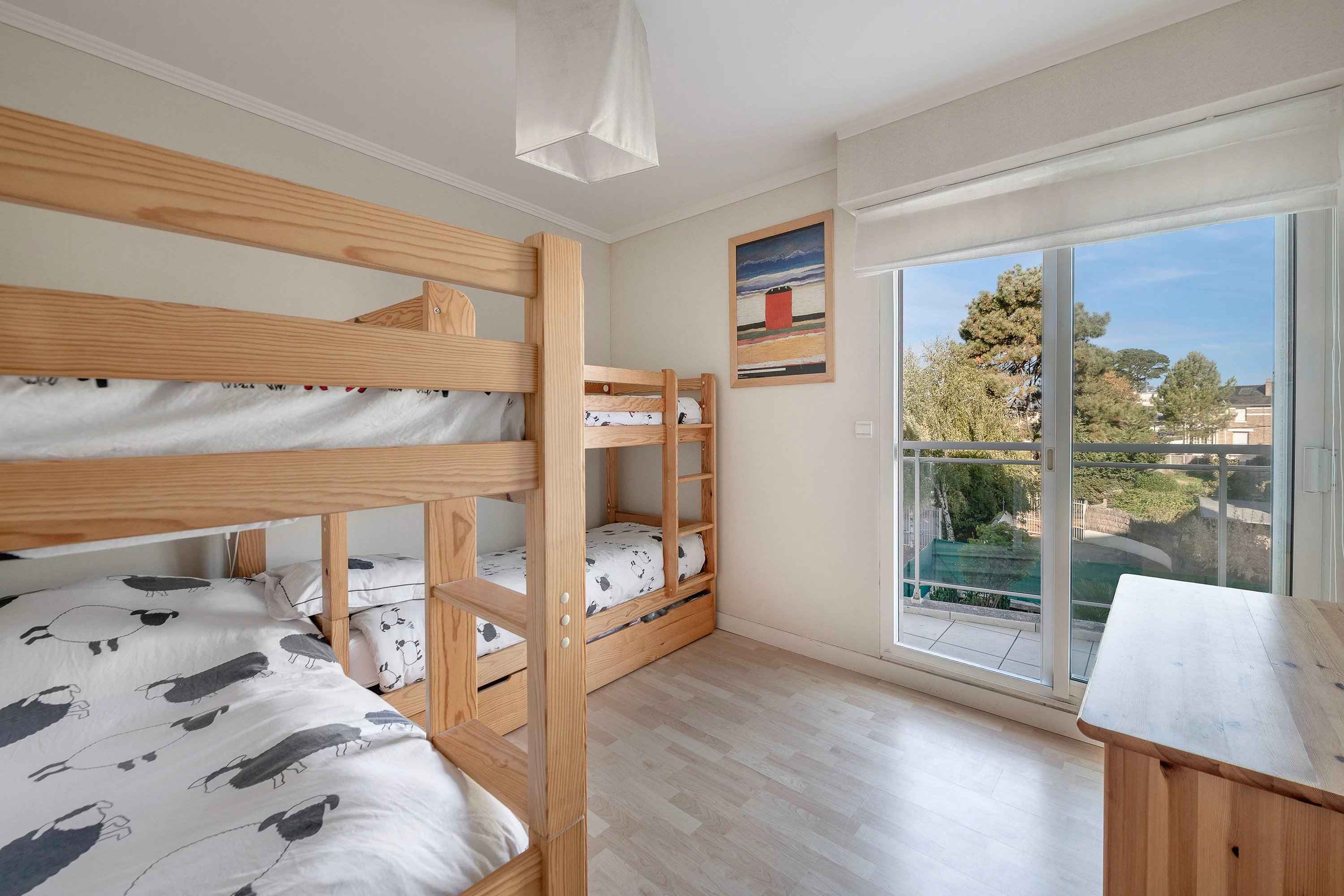 Appartement familiale Plage Benoit
