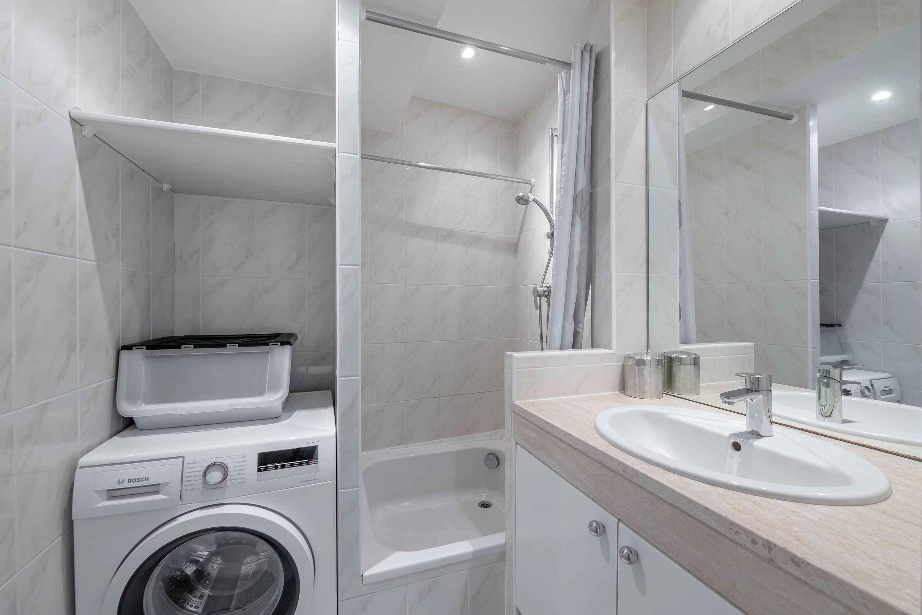 Appartement avec salle d'eau Plage Benoit