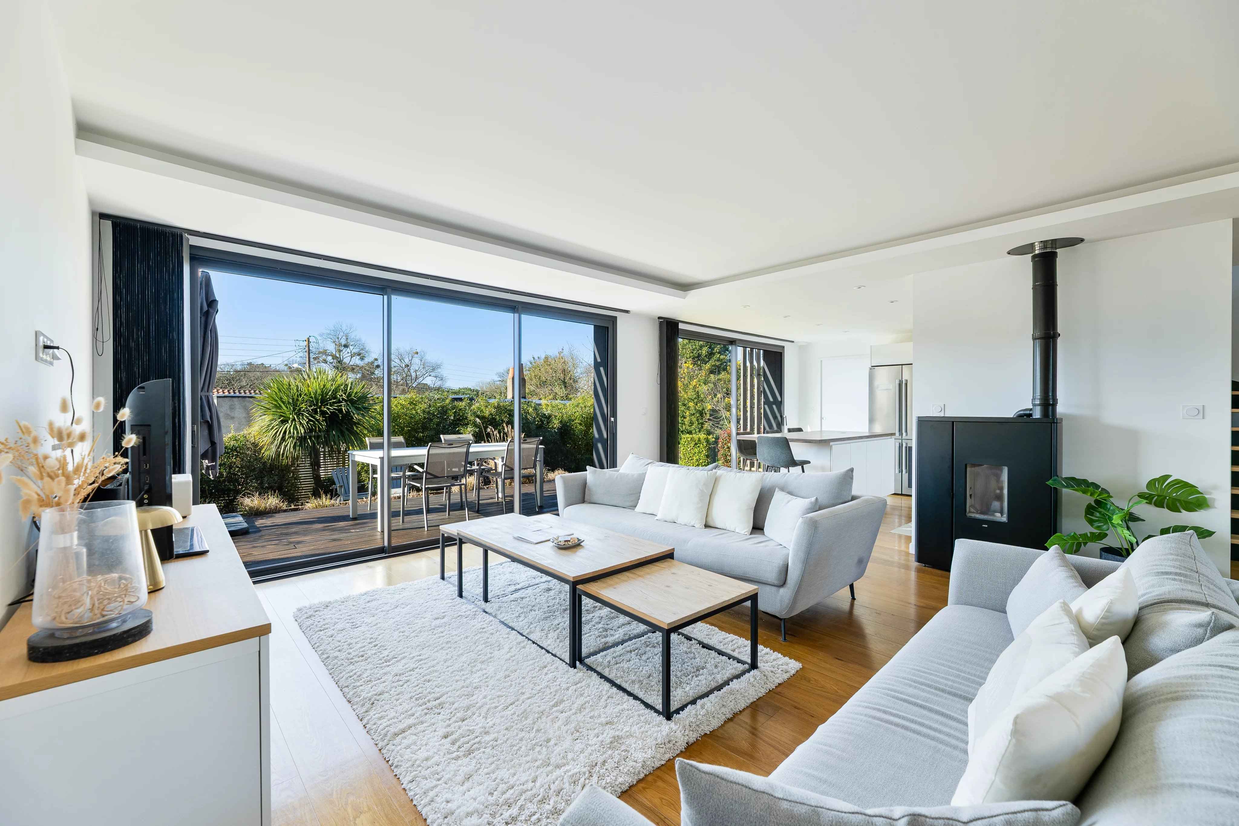 Grand salon et terrasse LA BAULE
