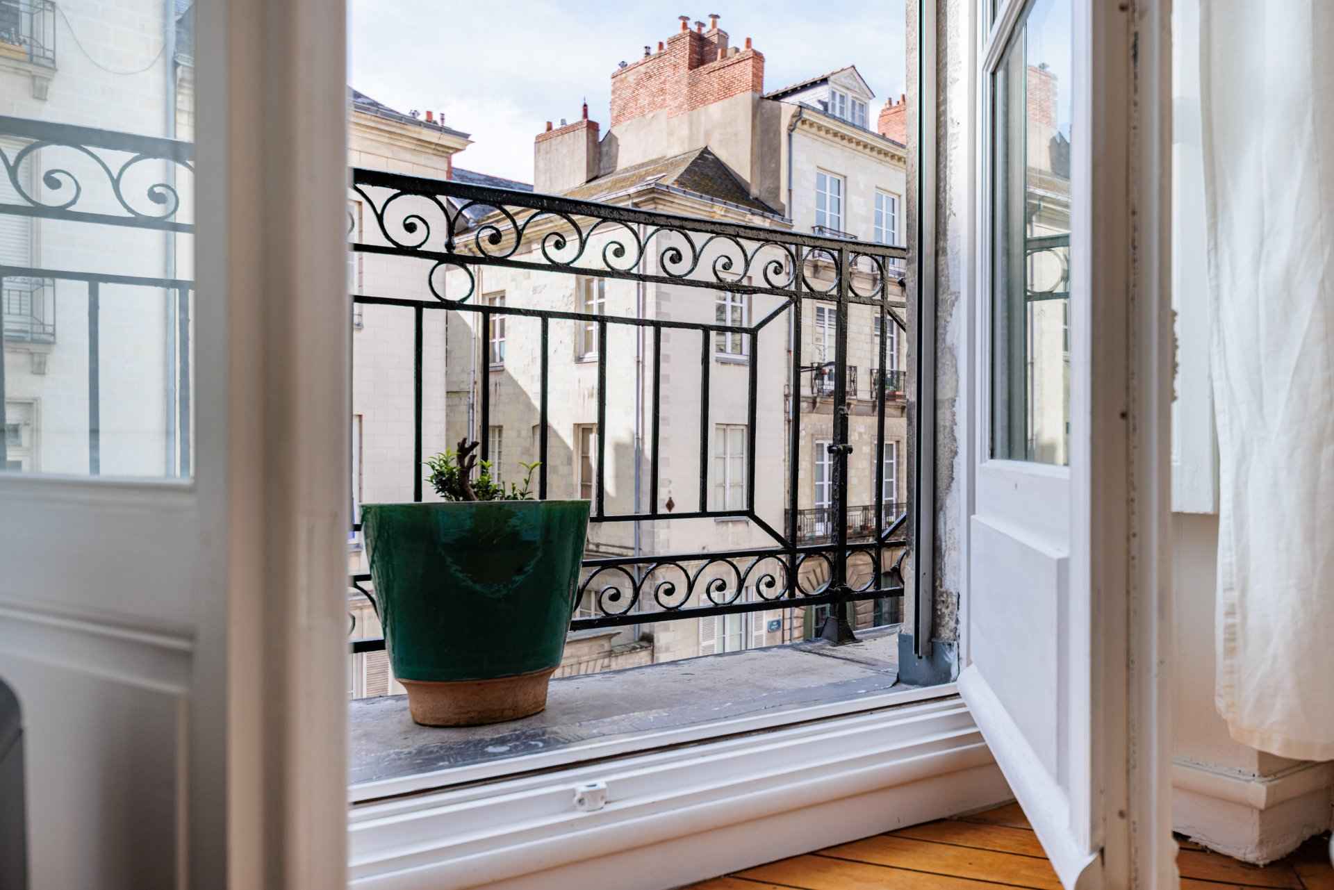 Appartement avec balcon filant à Nantes